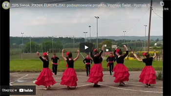 PIKNIK EUROPEJSKI - podsumowanie projektu ERASMUS+ - klasa 2a i 2b
