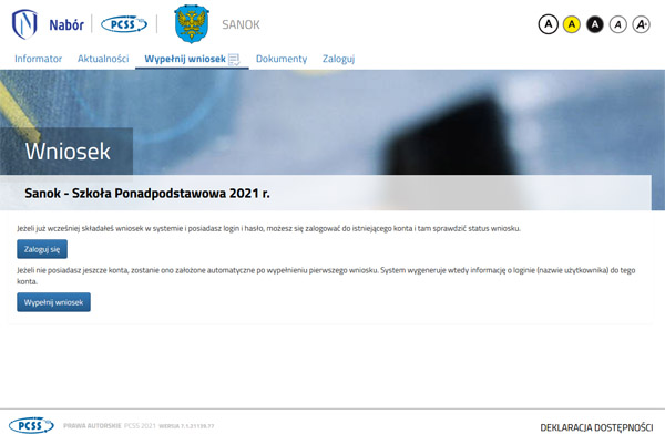 Promocja Zespołu Szkół nr 2 w Sanoku